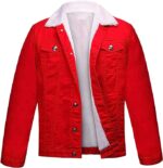 Christmas Scarlet Denim Jacket